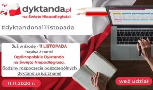 Ogólnopolskie Dyktando na Święto Niepodległości